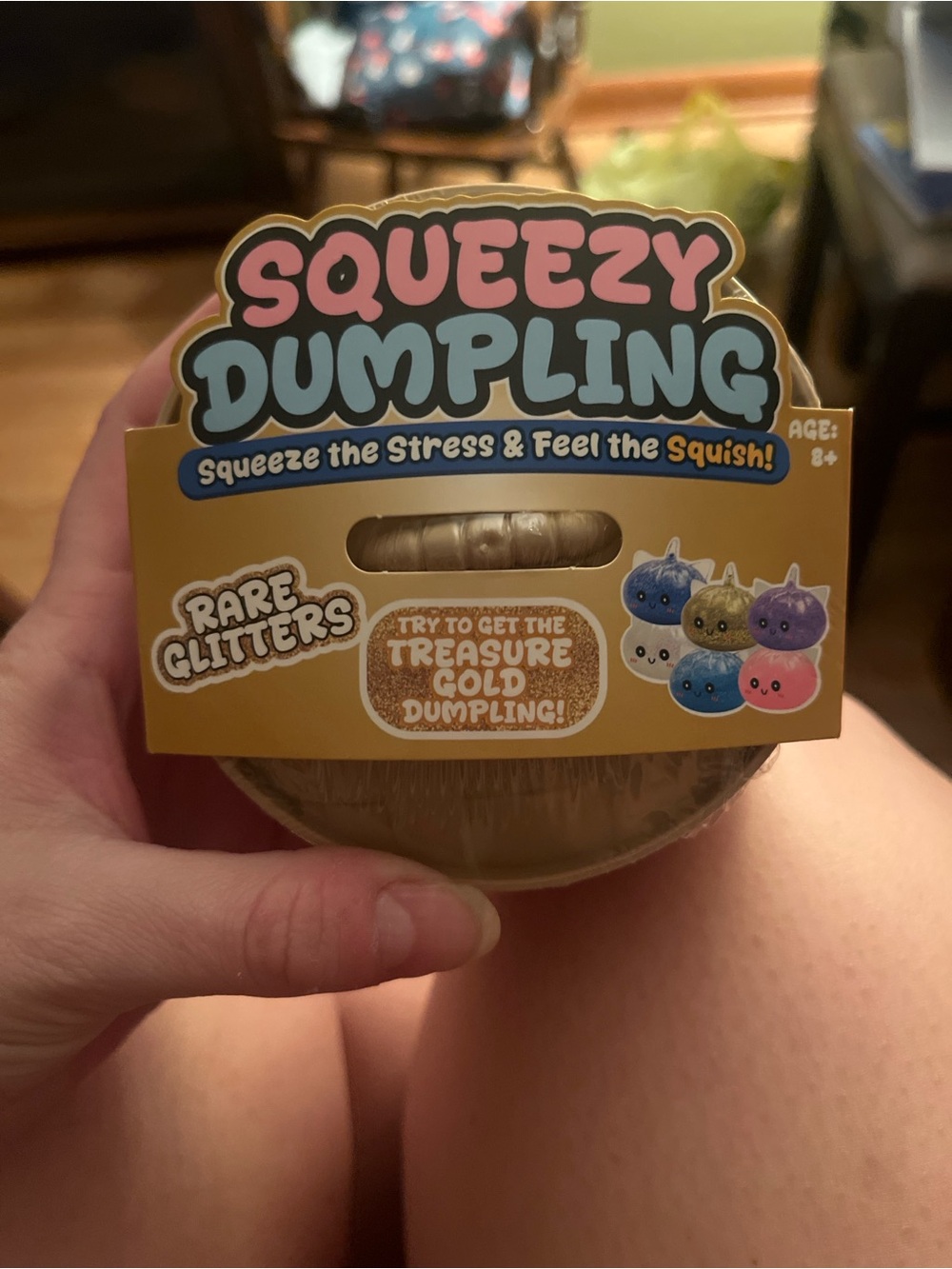 New Rare glitter Squeezey dumpling